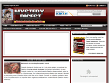 Tablet Screenshot of mysterydigest.com